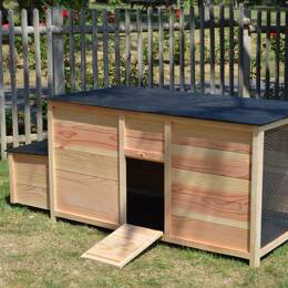 Poulailler bois 2 à 4 poules fabriqué en France