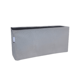 Jardinière en géotextile design 65L Gris