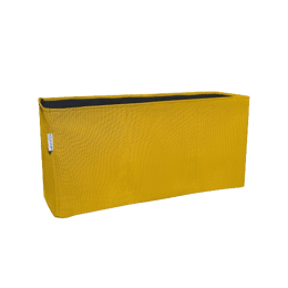 Jardinière en géotextile design 65L Jaune