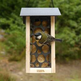 Mangeoire à oiseaux pour cylindres de graisse
