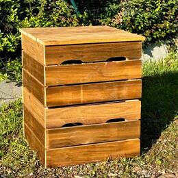Composteur traditionnel en bois 300 L