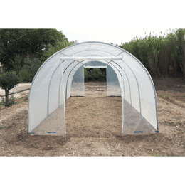 Serre tunnel de culture 18 m² 2 portes zippées RICHEL