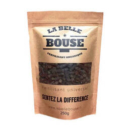 Fumier déshydraté 100 % naturel La Belle Bouse 250 gr