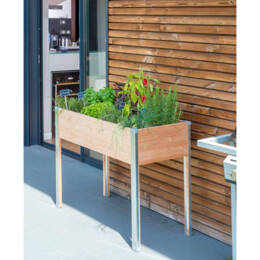 Potager rectangle surélevé en bois petit modèle