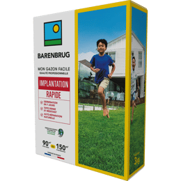 Gazon implantation rapide Barenbrug 3 kg