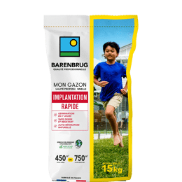 Gazon implantation rapide Barenbrug 15 kg