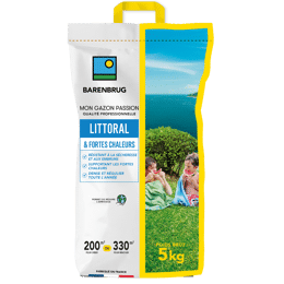Gazon littoral & fortes chaleurs Barenbrug 5 kg