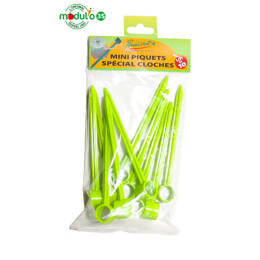 Lot de 10 piquets d'ancrage pour cloche de forçage