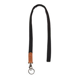 PORTE-CLÉS LONG NOIR CHARBON
