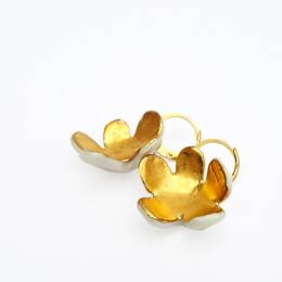 Boucles d'oreilles Boutons d'or