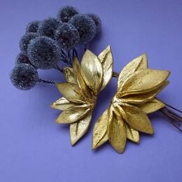 boucles d'oreilles vieil or Rio