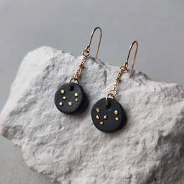 boucles d'oreilles pendantes Céleste