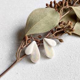 boucles d'oreilles puces Gouttes