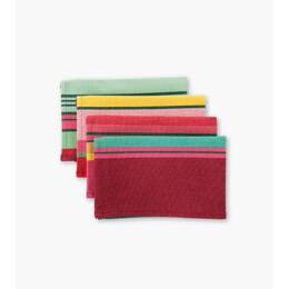 Serviettes TOULOUGES Rouge/Rose