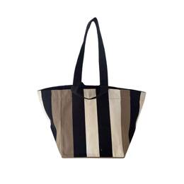 SAC ANITA CARTHAGE TAUPE ANSE NOIR