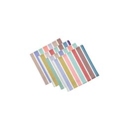 Serviettes EZE Ecru/Amande avec ourlets