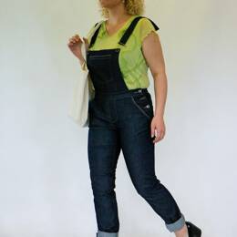 Salopette en jean pour femme