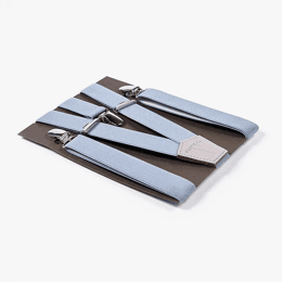 Bretelles Fines Unies Finitions Cuir Vertical x Pierrot