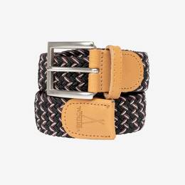 Ceinture Tressée Noir et Rouge Pierrot x Vertical