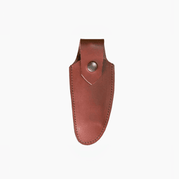 Étui à Couteaux Cognac en Cuir