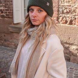 Le Bonnet Ultime Femme en Laine 🐑 - Kaki