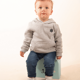 Le sweat à capuche mixte enfant - Fleur de France