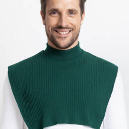 Col plastron homme et femme - vert anglais