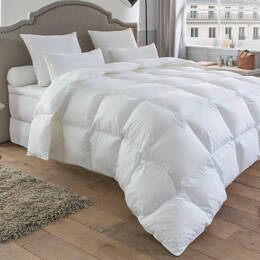 Couette chaude en plumettes de canard blanc