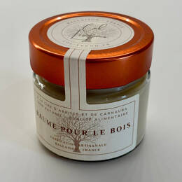 Baume d'entretien naturel à la cire d'abeille et carnauba – Planches et ustensiles en bois