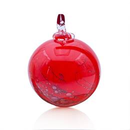 Albatre rouge BOULE DE NOËL