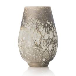 Lampe Styx à poser CRATÈRE Blanc/argent