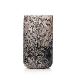 Vase moyen Velvet CRATÈRE noir/argent