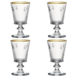 Coffret de 4 verres à vin ABEILLE