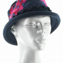 Chapeau femme en coton Le Paon