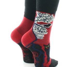 Chaussettes Bébé le Chat et l'Oiseau