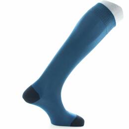 Chaussettes Hautes En Soie Bleu Roi et Marine Briac