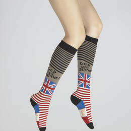 Chaussettes hautes God save Berthe