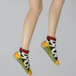 Chausson chaussette mixte La Vache