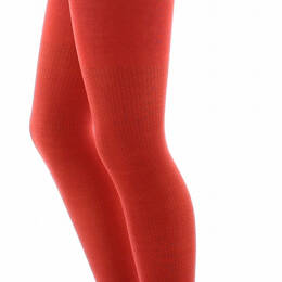 Collants en soie orange