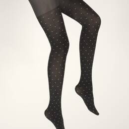Collants femme 60D plumetis