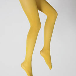Collants semi-opaques 40 deniers - Ocre