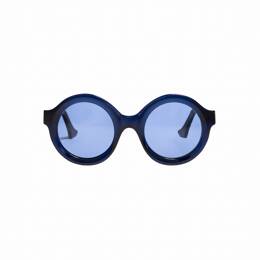 Lunettes de soleil Inès Bleu de Prusse fabriquées en France
