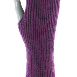 Mitaines en mohair Prune