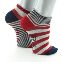 Socquettes Bébé Rayures Asymétriques