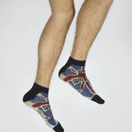 Socquettes de sport Flag Punk