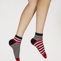 Socquettes de sport Homme Rayures Asymétriques