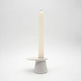 Bougeoir en céramique fait main