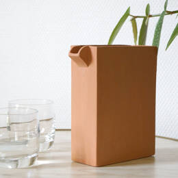 Carafe brique de Toulouse