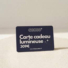 Carte cadeau - 309 €