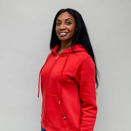 Hoodie Zippé Femme